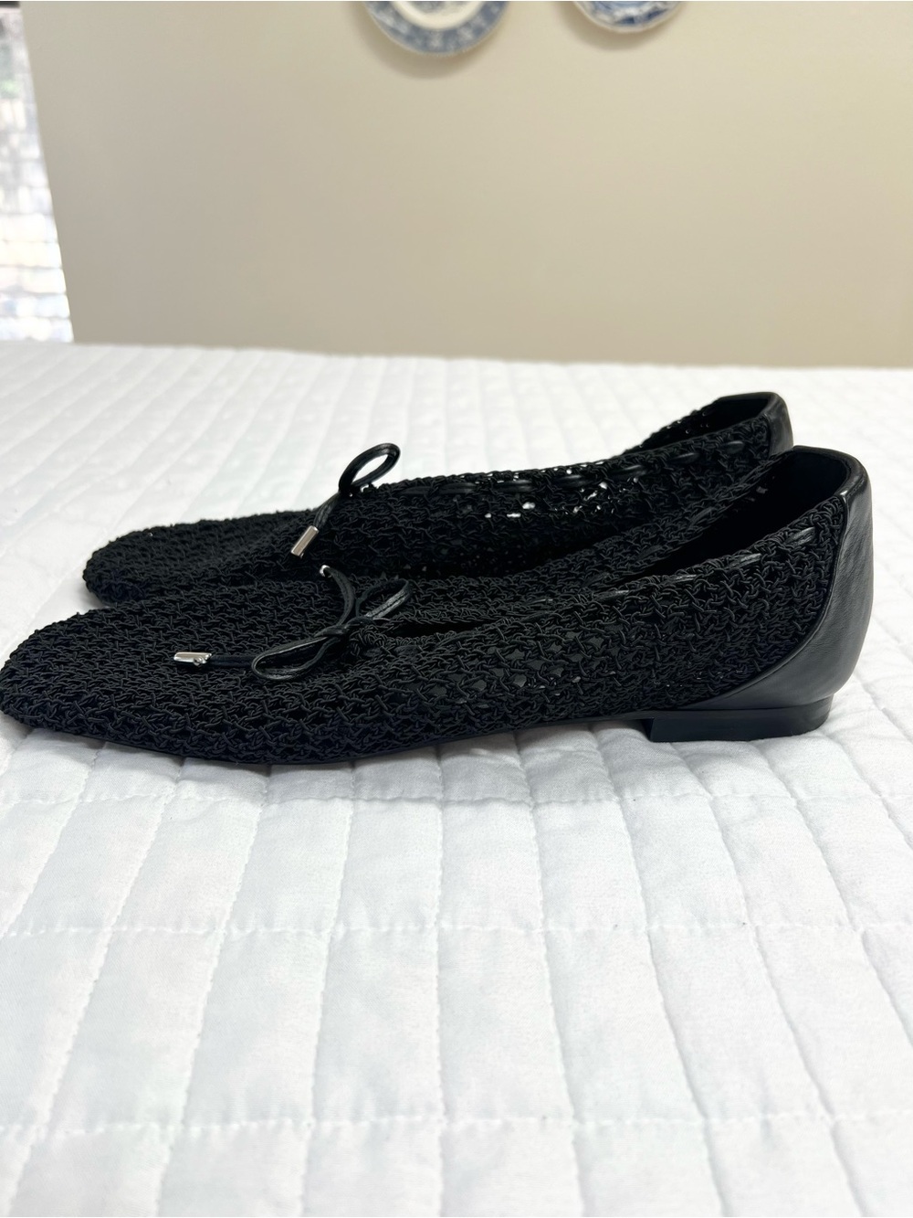 Madewell The Mylie Ballet Flat in True Black Size 9 NWOB - Picture 6 of 10